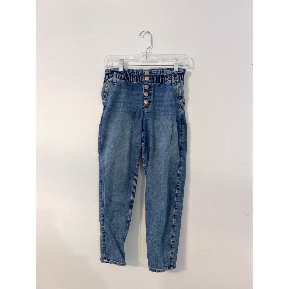 Abercrombie Girls High Rise Mom Jeans 11/12